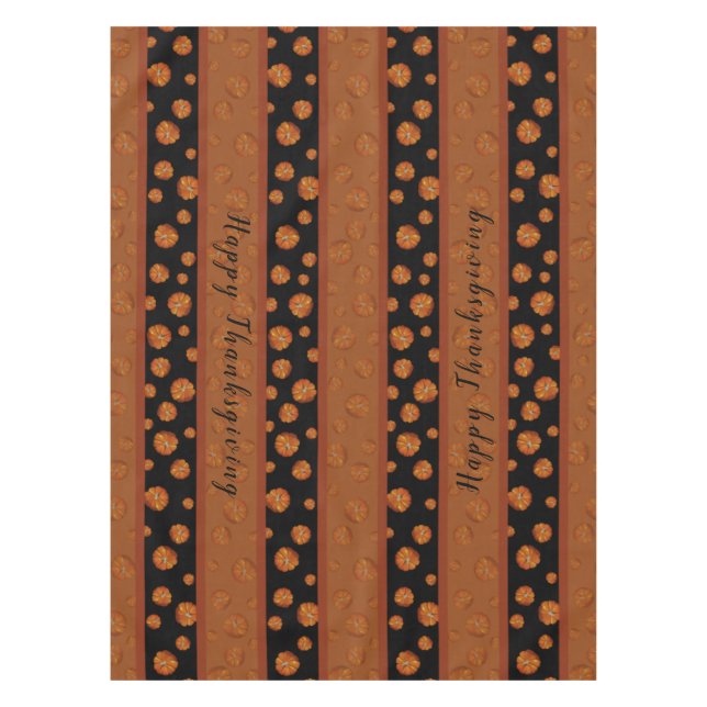 Toalha De Mesa Pumpkin Tablecloth (Frente)