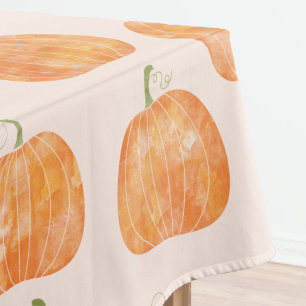 Toalha De Mesa Pumpkin Watercolor