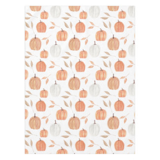 Toalha De Mesa Pumpkins e Folhas