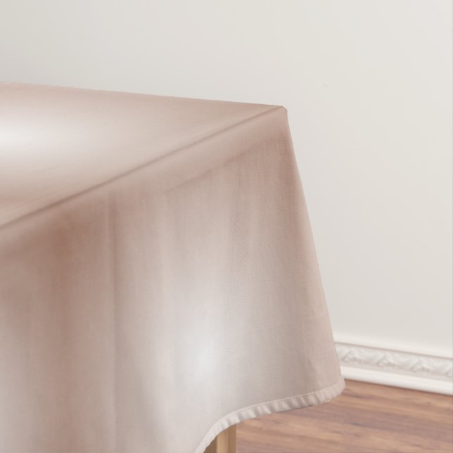 Toalha De Mesa Quadrados Geométricos com Branco Gradiente Mocha M (Posição Original)