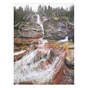 Toalha De Mesa Quedas de Virgínia - parque nacional de geleira