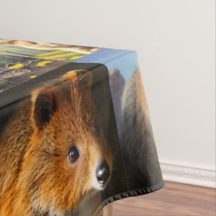 Toalha De Mesa "Quokka Chronicles: Uma Fotografia Encantadora"