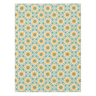 Toalha De Mesa Radiância Zellige: Geometria Andaluza Colorida