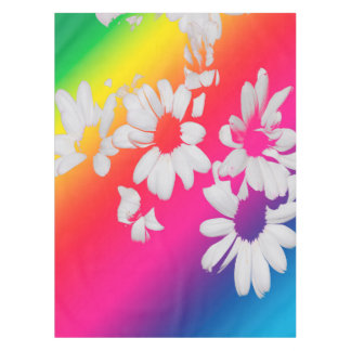Toalha De Mesa Rainbow daisies