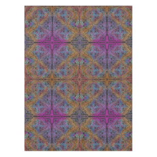 Toalha De Mesa Rainbow Kaleidoscope Mandala