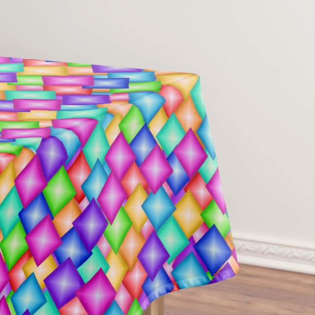 Toalha De Mesa Rainbow Sparkles (Posição Original)