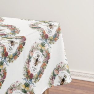 TOALHA DE MESA RAINHA BOTÂNICA MODERNA VINTAGEM