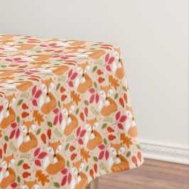 Toalha De Mesa Raposas de Pessoas Modernas