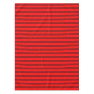 Toalha De Mesa Red and Maroon Stripes Design