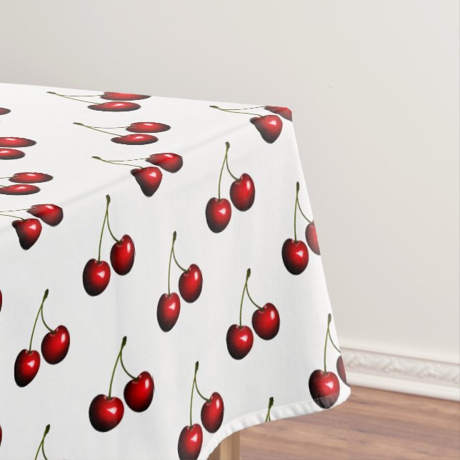 Toalha De Mesa Red Cherry Tablecloth (Posição Original)