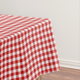 Toalha De Mesa Red Gingham