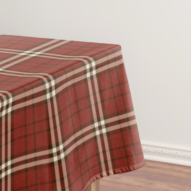 Toalha De Mesa Red Tartan Tablecloth (Posição Original)