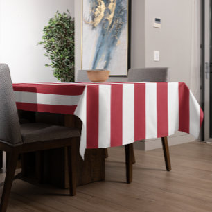 Toalha De Mesa Red White e Blue Patriotic American Flag