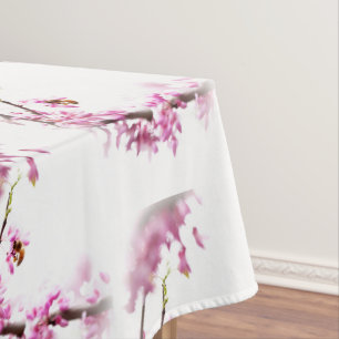 Toalha De Mesa Redbud & honeybee no Springtime