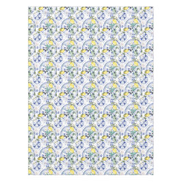 Toalha De Mesa Redondo,ornamentado,azulejo espanhol,mediterrâneo,