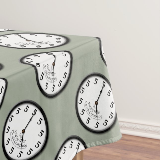 Toalha De Mesa Relógio das 5 (Posição Original)