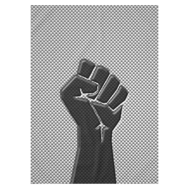Toalha De Mesa Resistência da Solidariedade no Decor de Fibra de  (Frente)