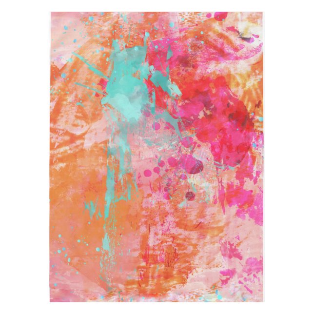 Toalha De Mesa Respingo da cor (Frente)