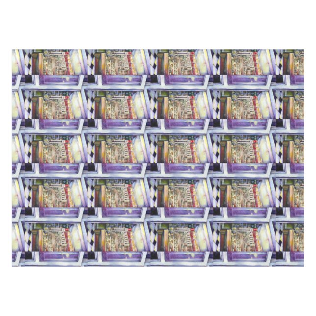 Toalha De Mesa Respiração a frio em um Deli quente (Frente (Horizontal))