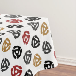 Toalha De Mesa Retro 45 RPM Registro de vinilo Tablecloth - Vin