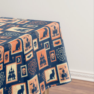 Toalha De Mesa Retro Halloween Artistamps