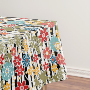 Toalha De Mesa Retro, retro floral
