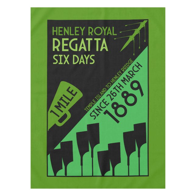 Toalha De Mesa Rio Thames Regatta (Frente)