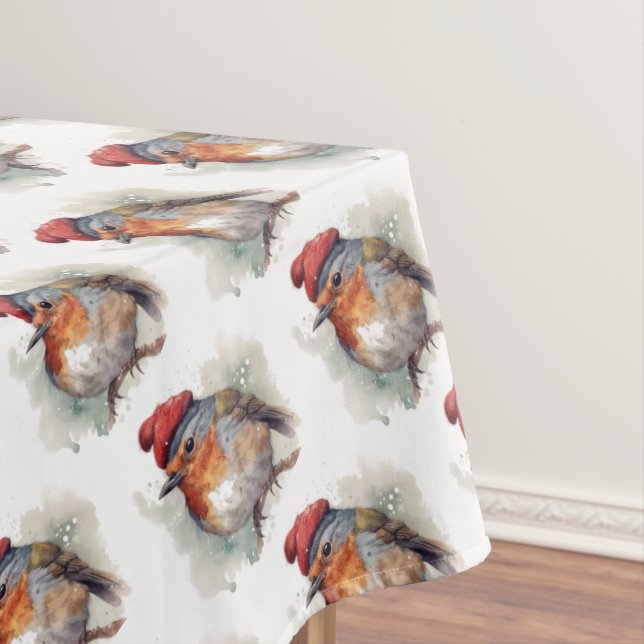Toalha De Mesa Robin Winter Delight (Posição Original)