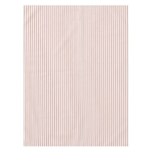 Toalha De Mesa Rosa Corado Listras de Ticking Country
