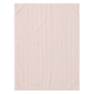 Toalha De Mesa Rosa Corado Listras de Ticking Country