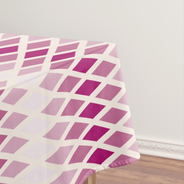 Toalha De Mesa Rosa Diamond Ombre (Posição Original)