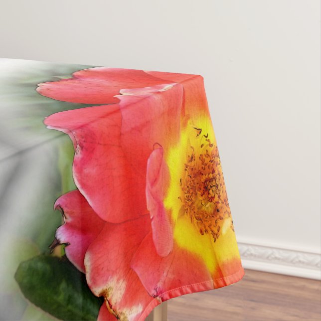 Toalha De Mesa Rosa no outono (Posição Original)