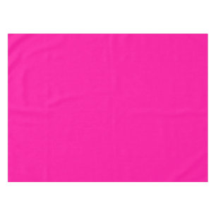 Toalha De Mesa Rosa Quente Sólido