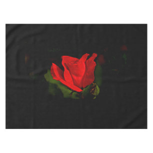 Toalha De Mesa Rosa vermelha - Paixão Escura