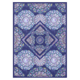 Toalha De Mesa Rosace Azul