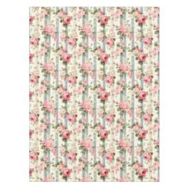 Toalha De Mesa Rosas Chique Vintage