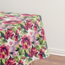 Rosas de primavera de madeira rusticada burgundy