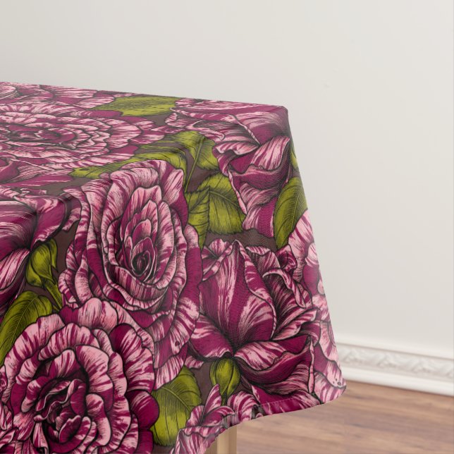 Toalha De Mesa Rosas para você (Posição Original)