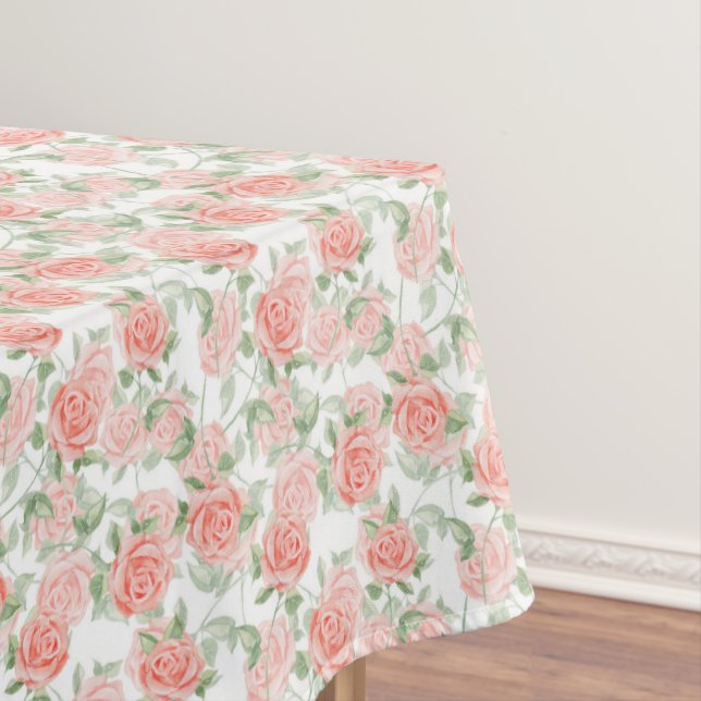 Toalha De Mesa Rosas românticos (Posição Original)