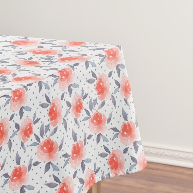 Toalha De Mesa Rosas vermelhas (Posição Original)