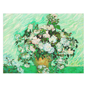 Toalha De Mesa Rosas Vintage Vincent Van Gogh (1890)