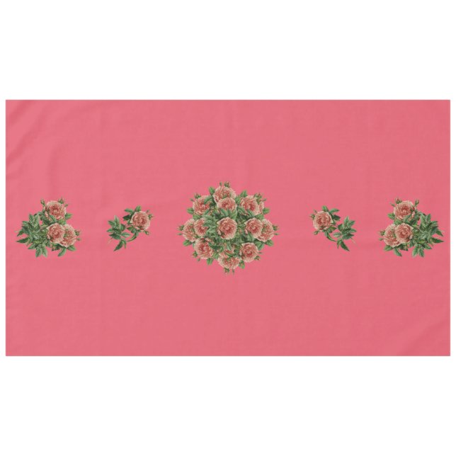 Toalha De Mesa Rose Roses Rosen bouquet – Rosenbouquet (Frente (Horizontal))