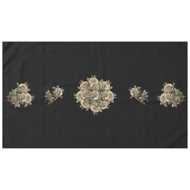 Toalha De Mesa Rose Roses Rosen bouquet – Rosenbouquet (Frente (Horizontal))