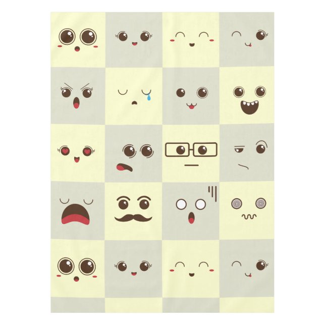 Toalha De Mesa Rosto bonito (Frente)