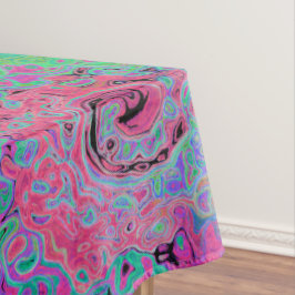 Toalha De Mesa Roteamento da Abstrato do pino e do Verde limão, c