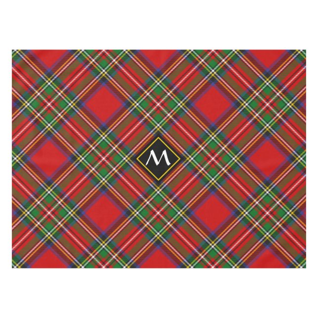 Toalha De Mesa Royal Stewart Tartan (Frente (Horizontal))