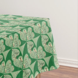 Toalha De Mesa "Rua Feliz. Dia de Patrick" Shamrock Tablecloth