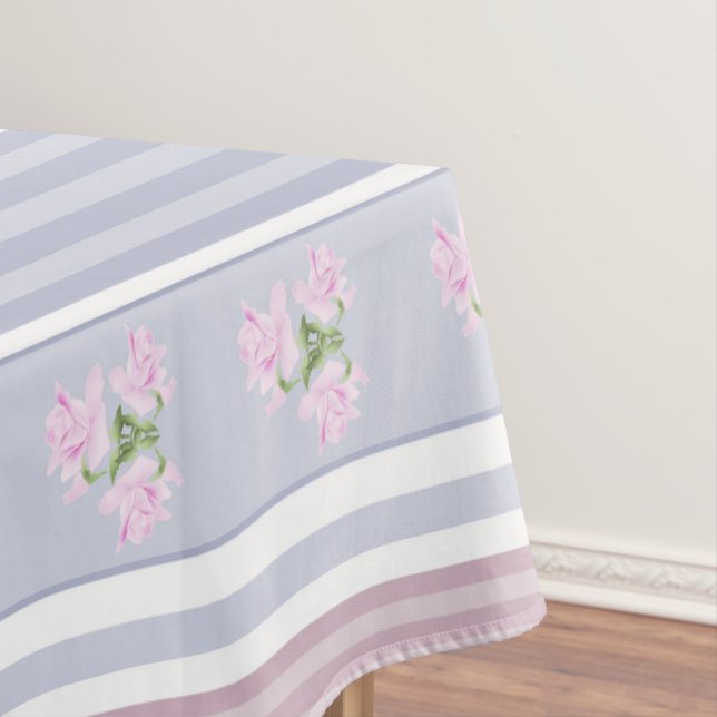 Toalha De Mesa Russo, listrado, manta de retalhos (Posição Original)