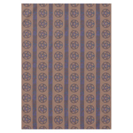 Toalha De Mesa Rusty Pentagram Brown