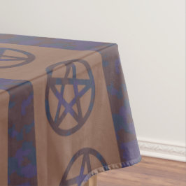 Toalha De Mesa Rusty Pentagram Brown